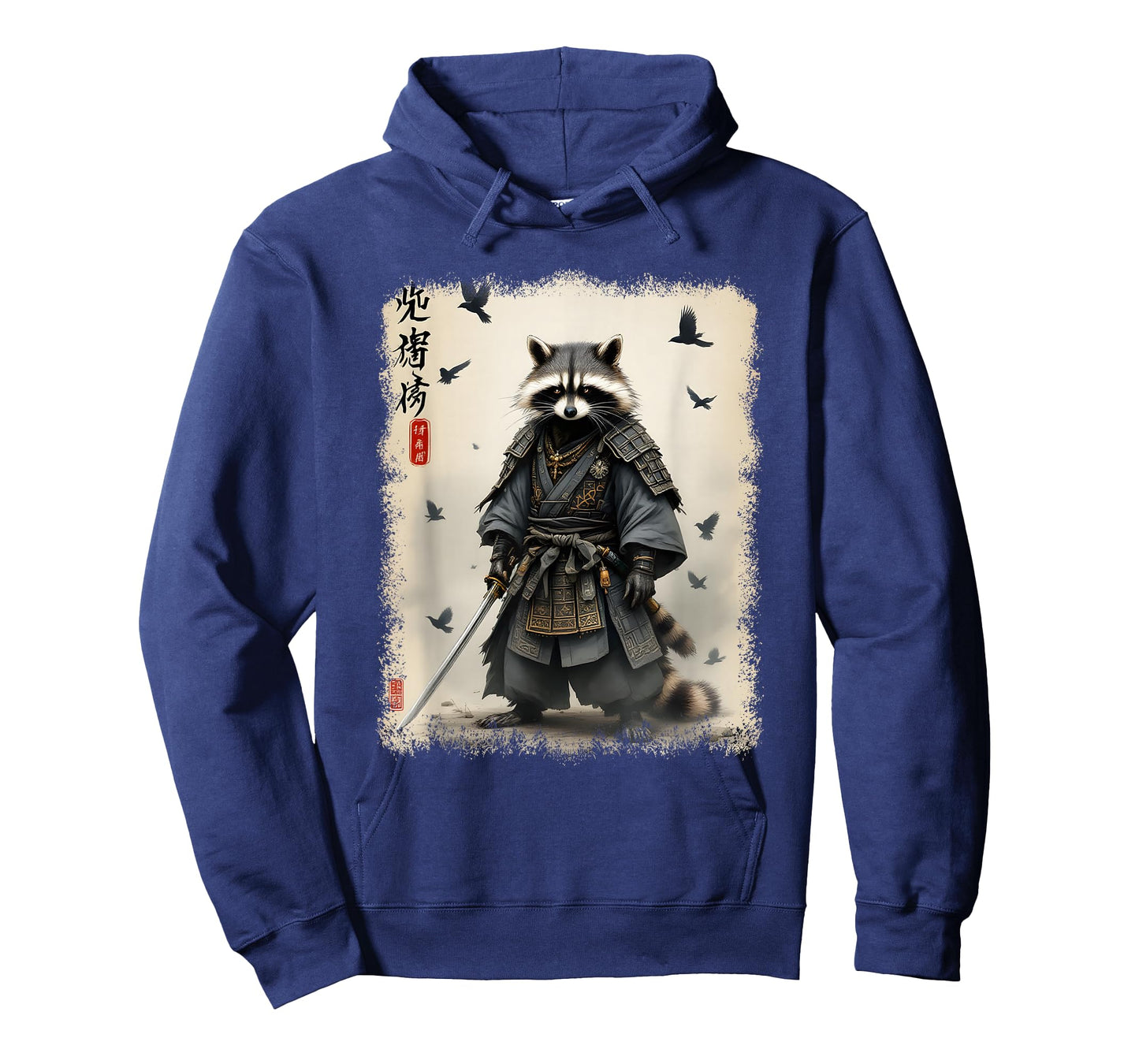 Samurai Raccoon, Japanese Warrior & Art | Vintage Anime T-Shirt
