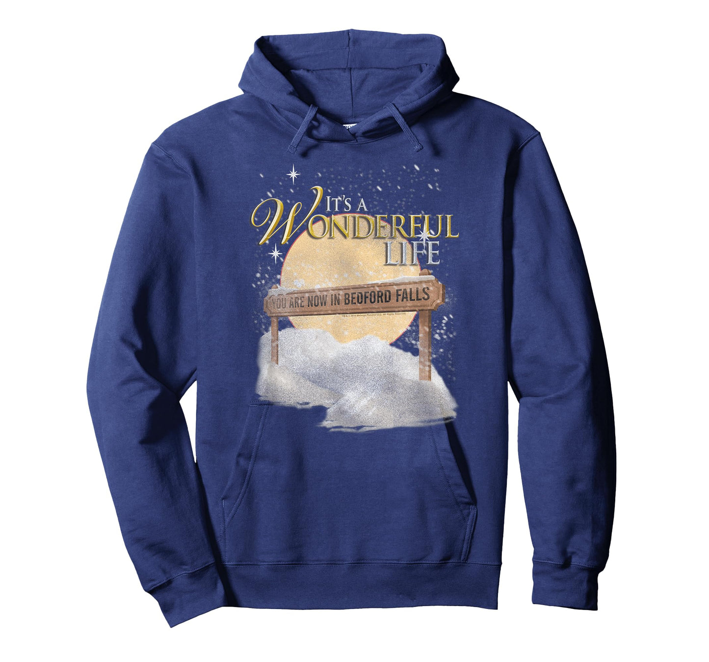 It's a Wonderful Life Wintery Sign T-Shirt