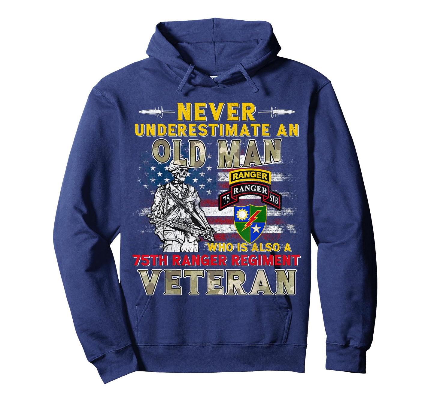 75th Ranger Regiment Veteran Rangers Lead The Way Gift Tee T-Shirt
