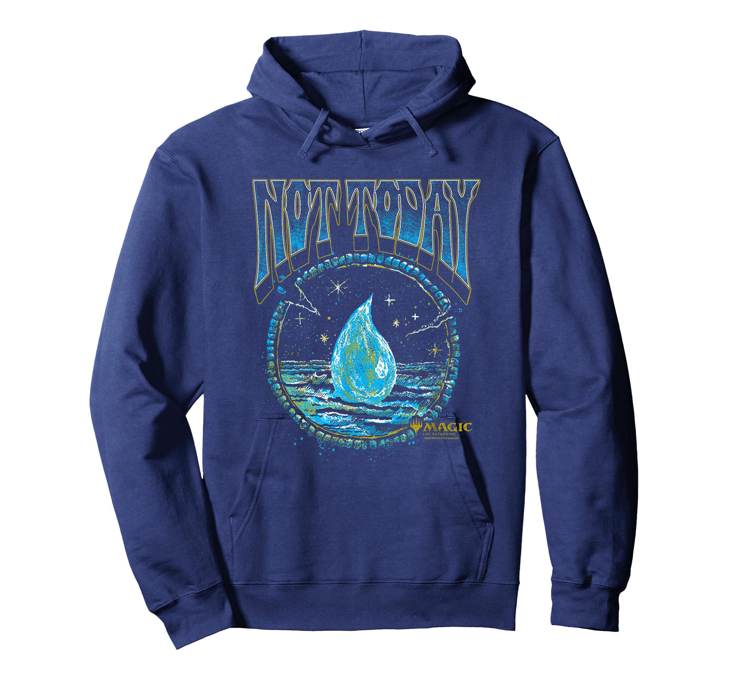 Magic: The Gathering Not Today Blue Mana Artistic Portrait T-Shirt