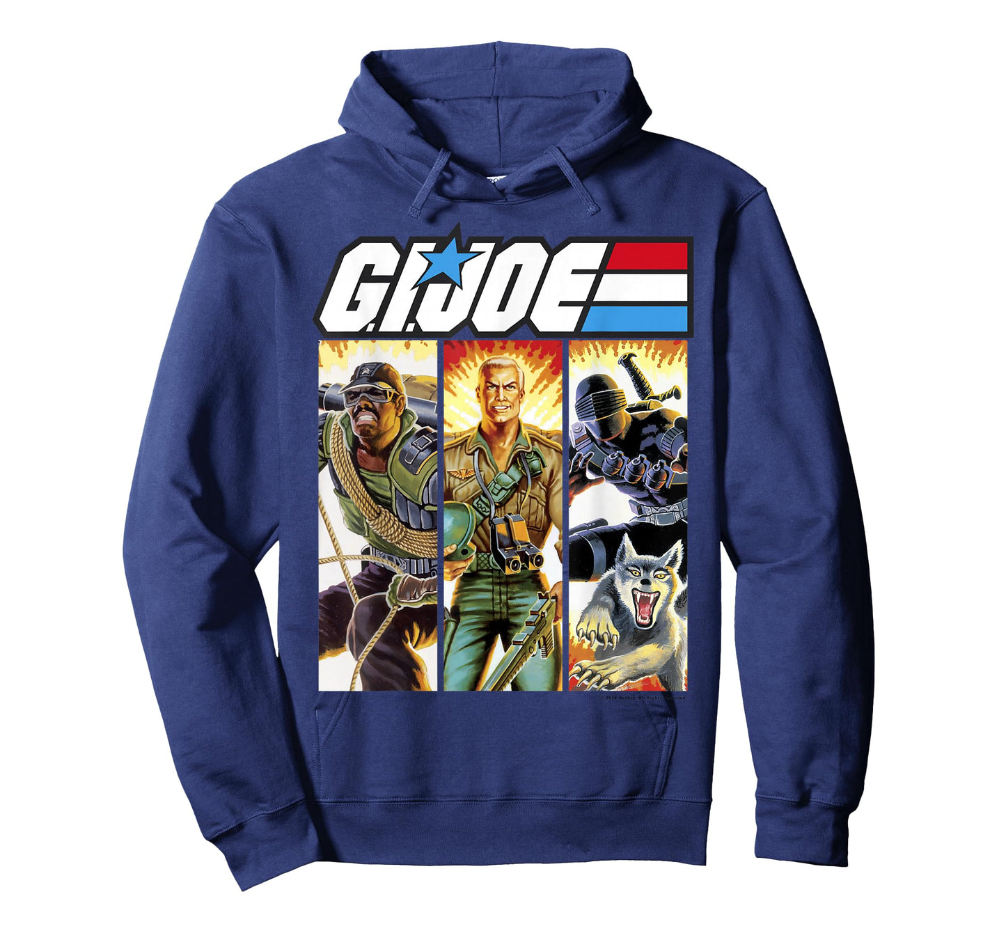 G.I. Joe Geared Up Action Shot Comic Panels T-Shirt