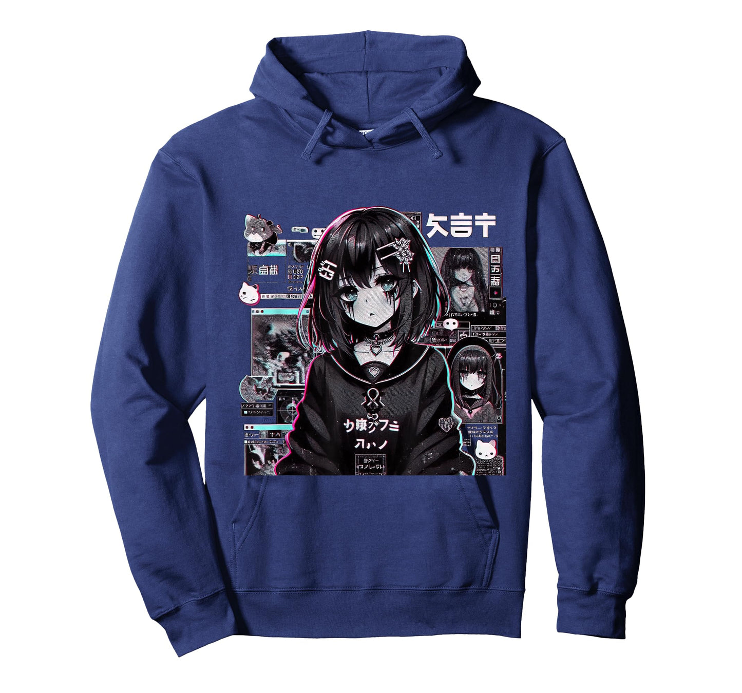 Vaporwave Anime Girl Japanese Aesthetic Anime Otaku T-Shirt