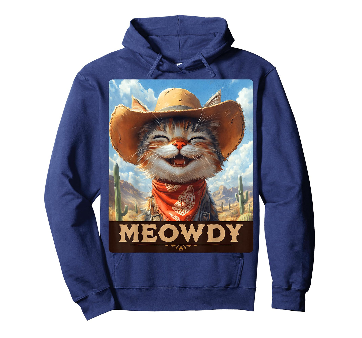 Meowdy, Cowboy: A Furry Friend in the Wild West, cat T-Shirt