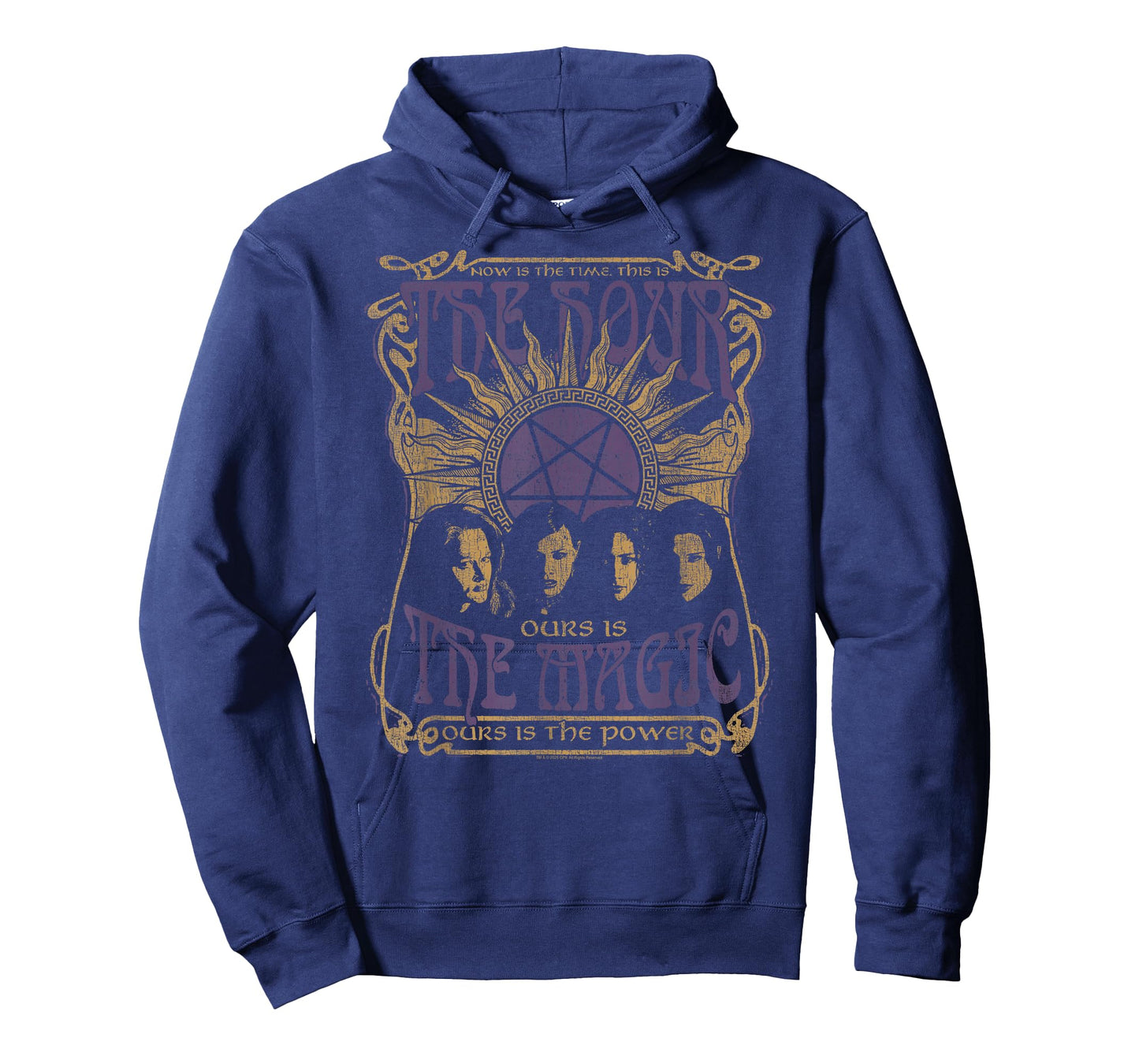 The Craft Now is The Hour Retro Psychedelic Text 90's Movie T-Shirt