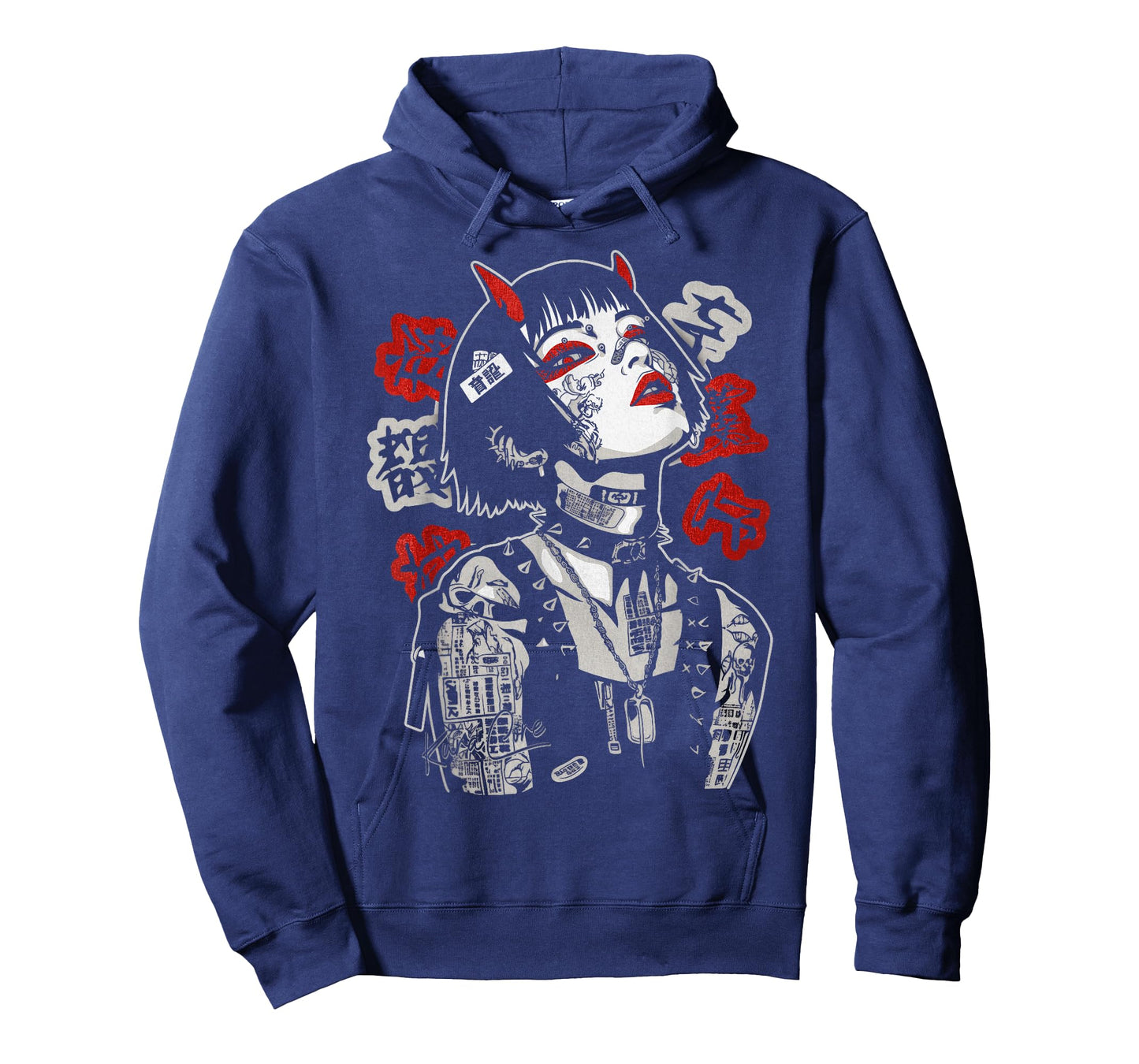 Japanese Streetwear Cyberpunk Y2K Techwear Retro Manga Anime T-Shirt
