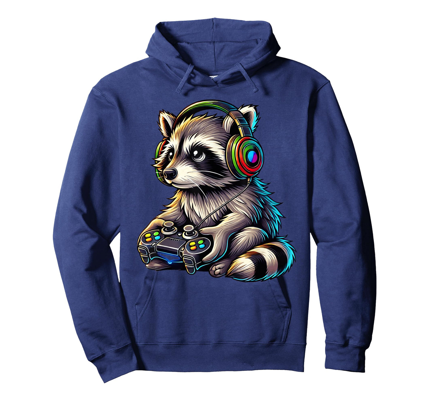 Gaming Raccoon Video Games Raccoon Lovers Gamers Boys Men T-Shirt