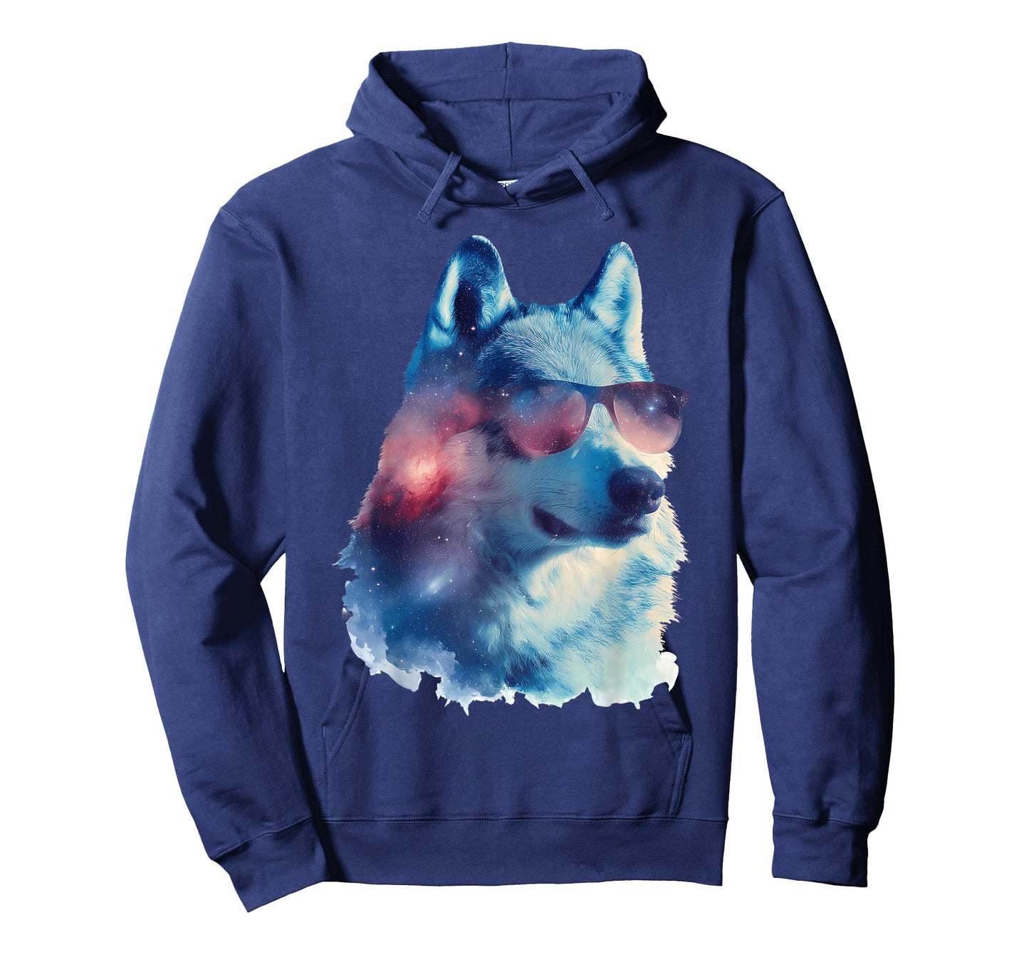 Wolf Sunglasses Animal Graphic Wildlife Colorful Wolf Lover T-Shirt