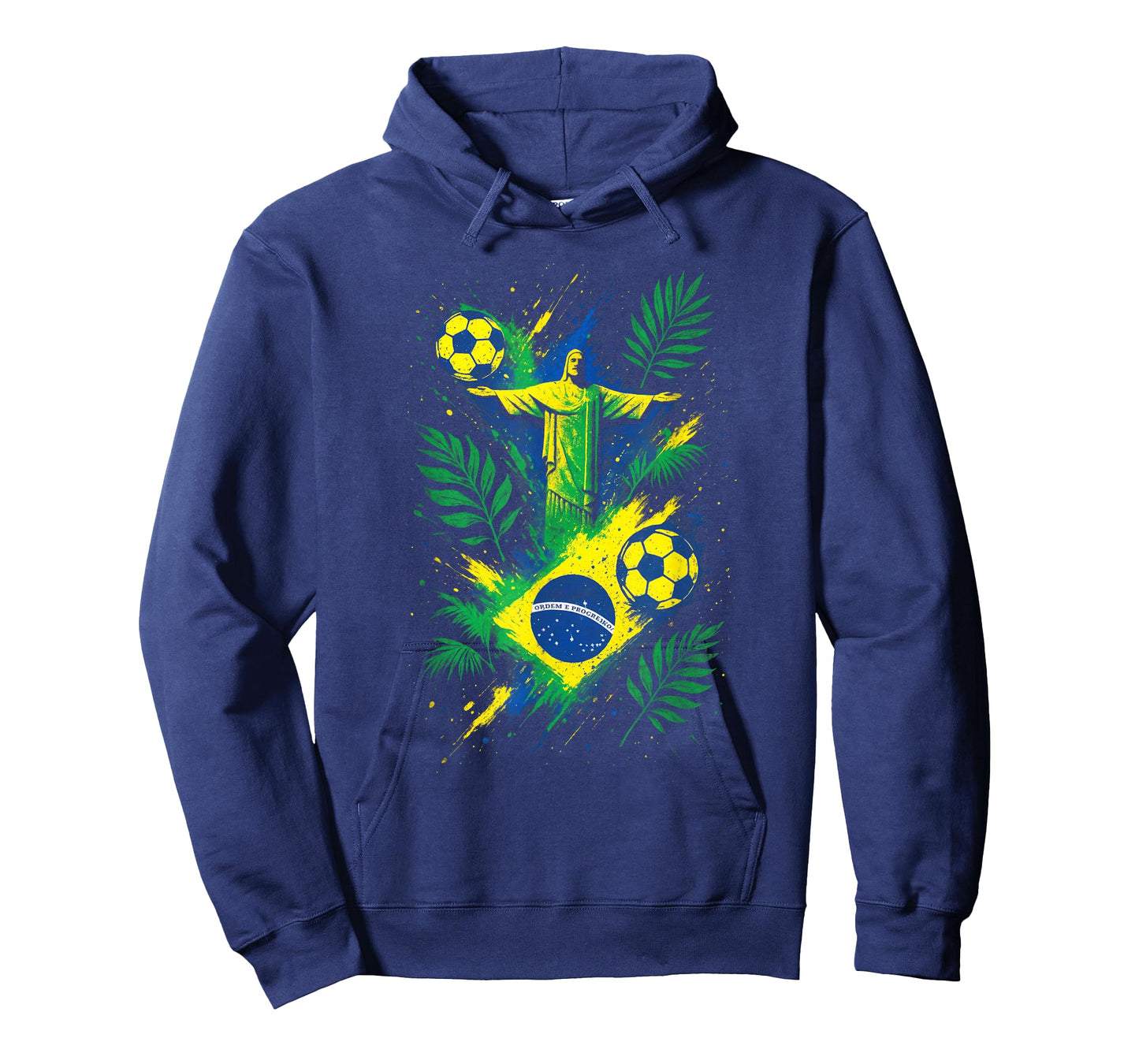 Soccer Brazil Football Christ Rio Culture T-Shirt
