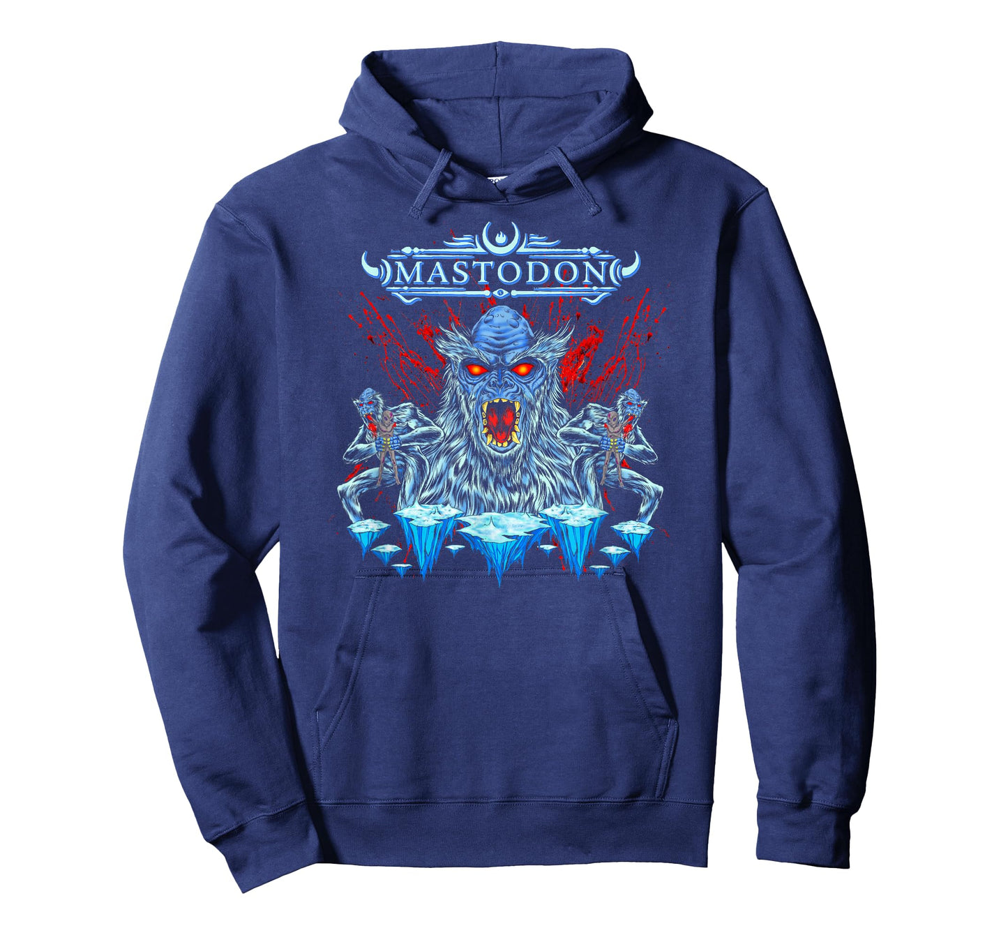 Mastodon - Sasquatch Aliens Blood T-Shirt