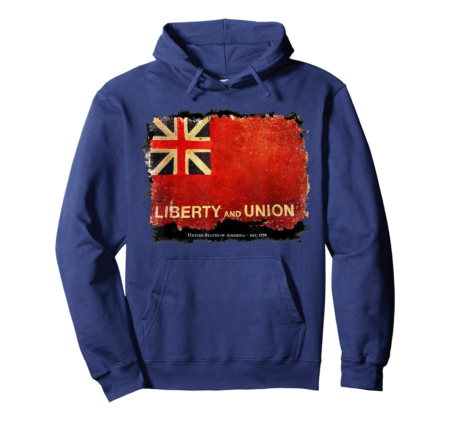 American Flag Taunton LIBERTY and UNION Revolutionary War T-Shirt for Women Men