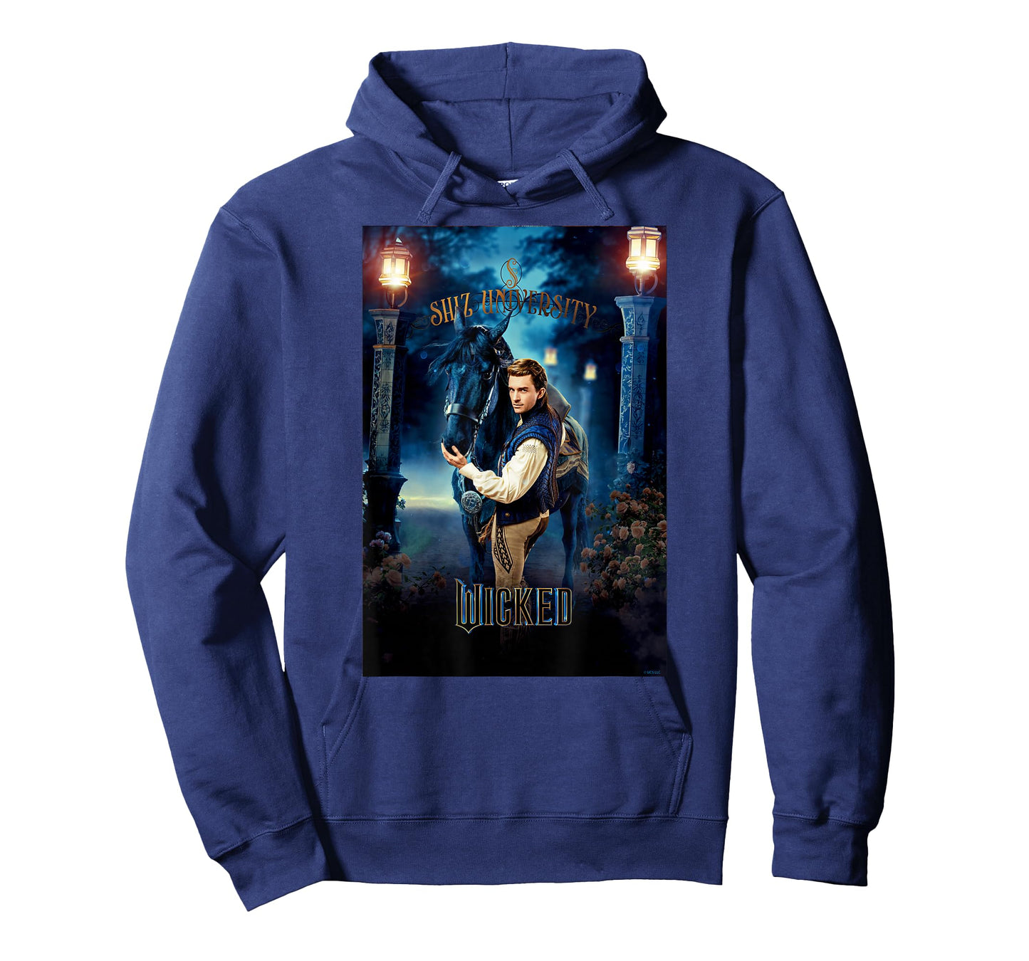 Wicked Fiyero Gates of Shiz Poster T-Shirt