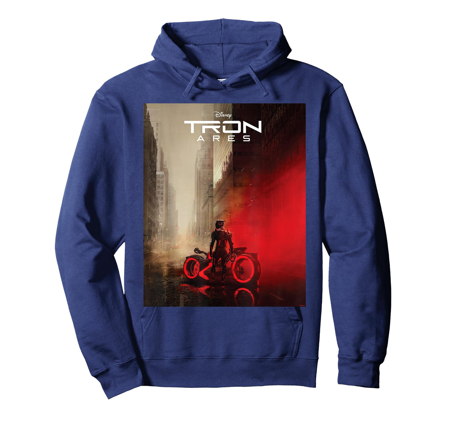 Disney TRON: Ares Lightcycle City Official Movie Poster Art T-Shirt