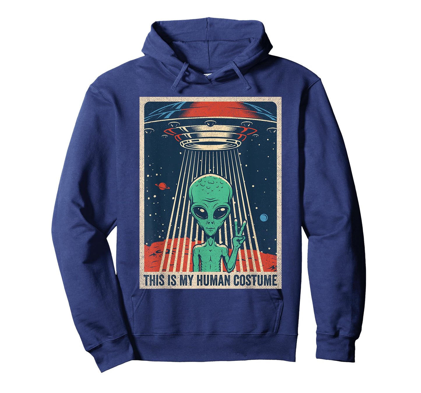 This is My Human Costume Alien Costumes Funny Alien T-Shirt