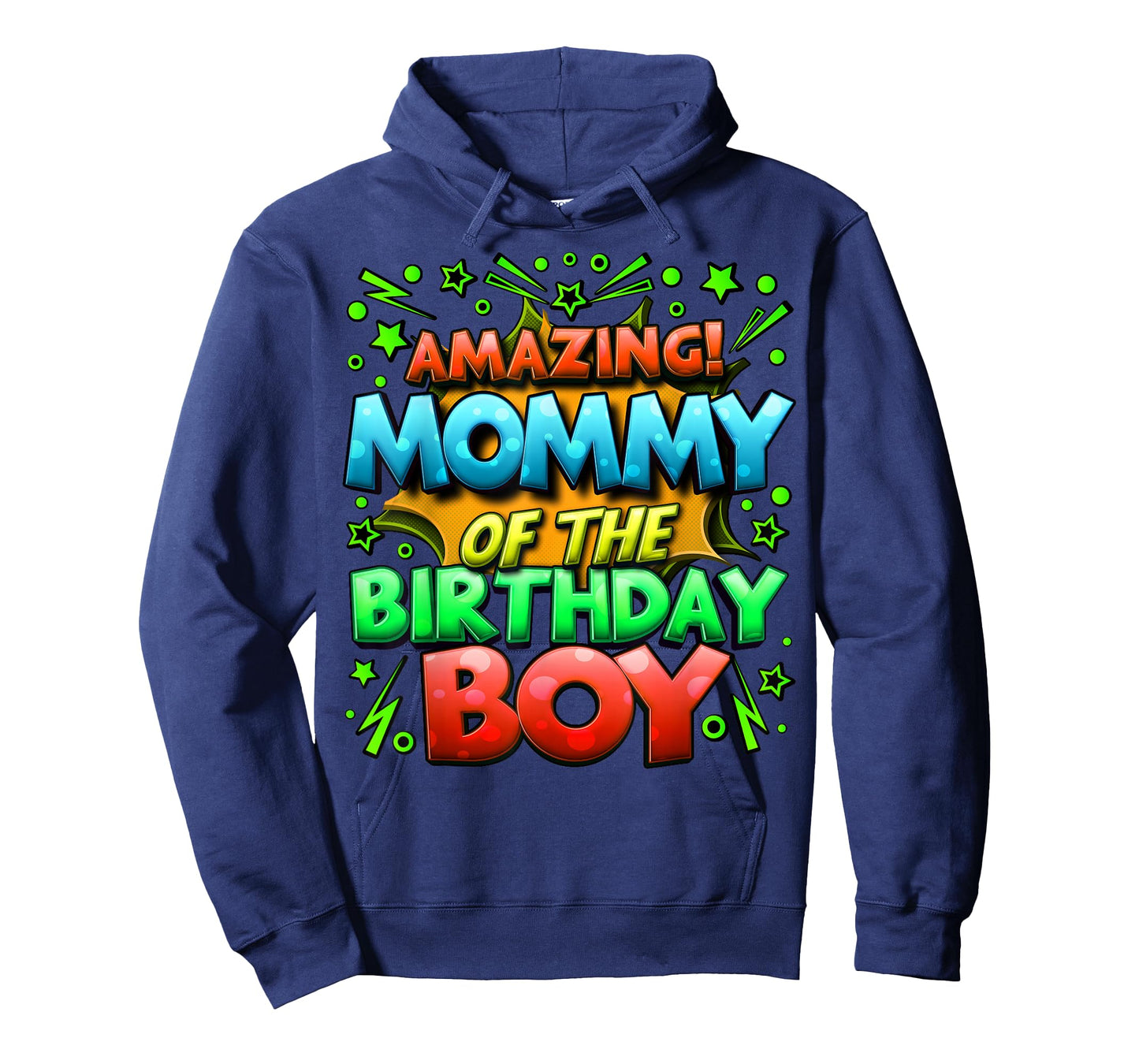 Mommy of the Birthday Boy Matching Family Mommy T-Shirt