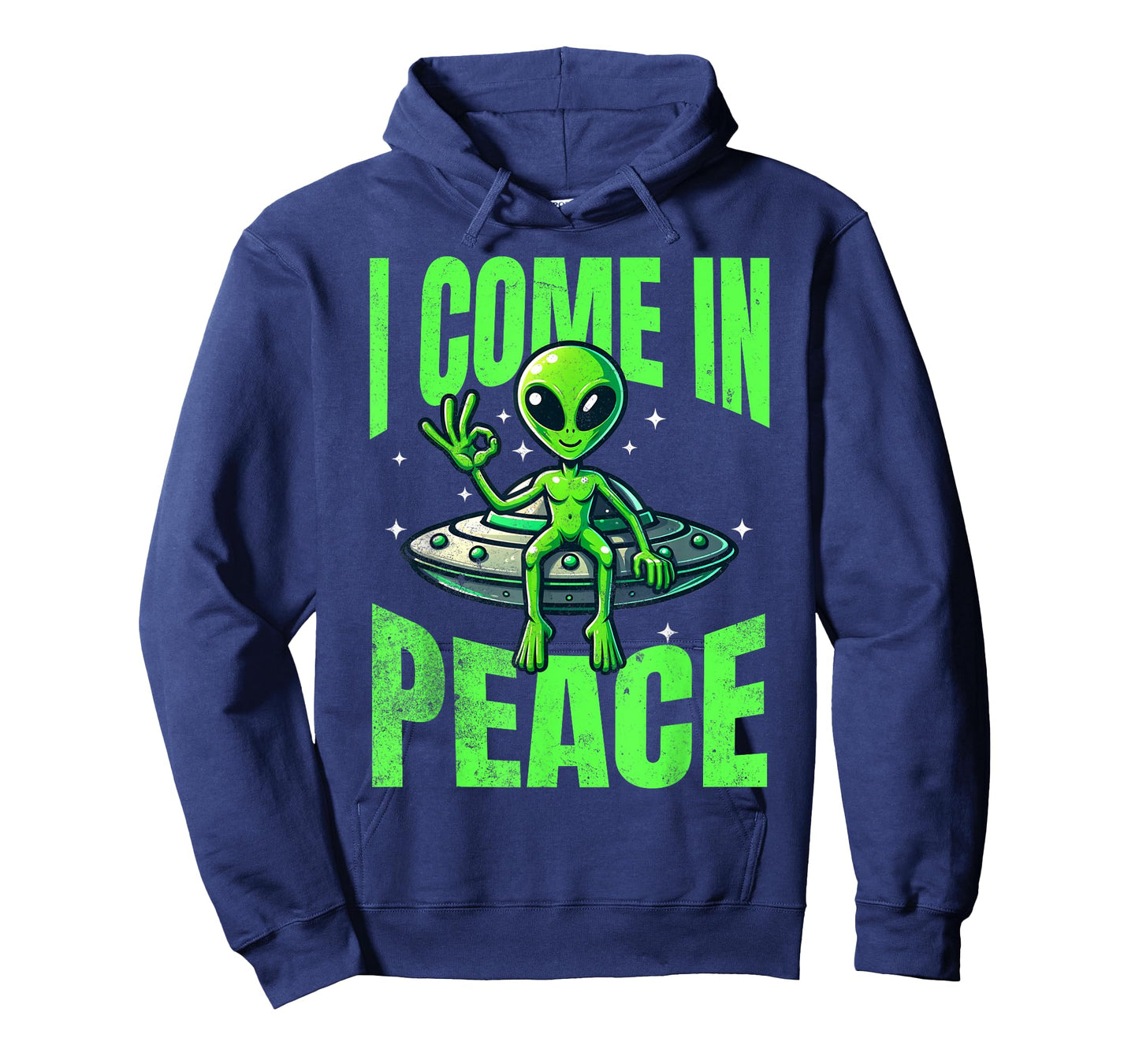 Alien I Come In Peace UFO Extraterrestrial T-Shirt