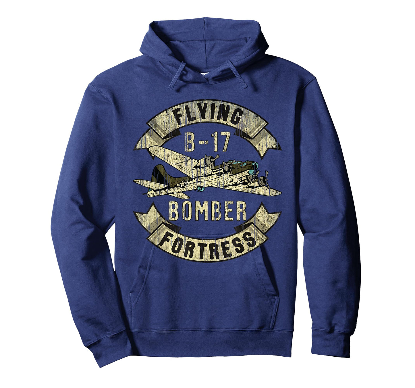 Vintage B-17 Bomber WW2 Plane Aviation Airplane Shirt Grunge