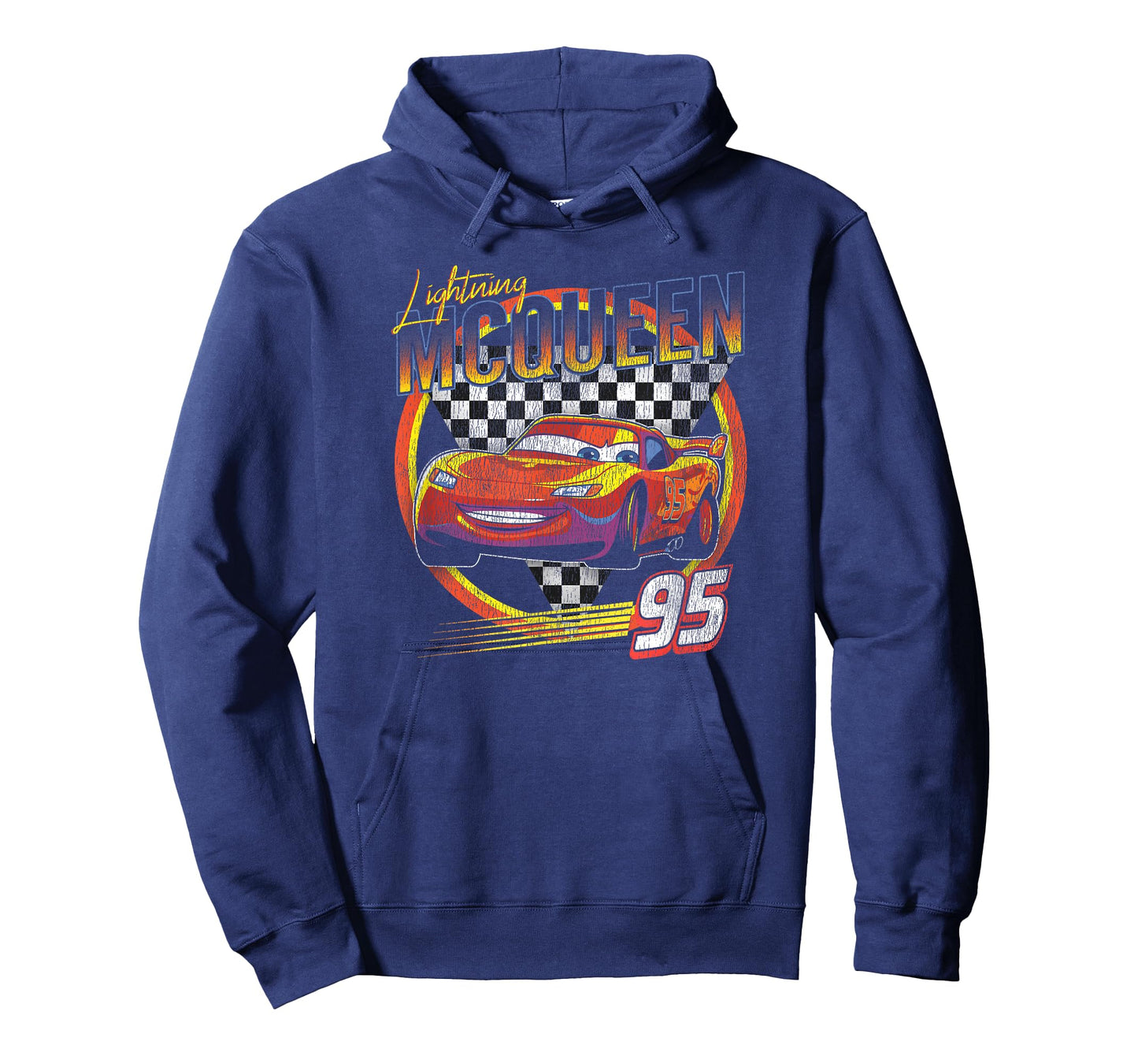 Disney Pixar Cars Lightning McQueen Vintage Race T-Shirt Small