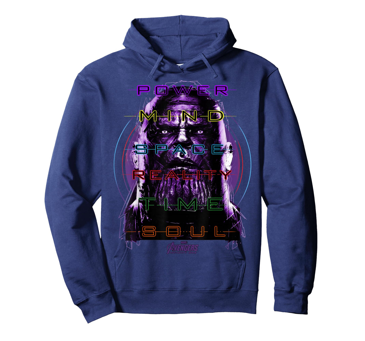 Marvel Infinity War Thanos 6 Infinity Stone Manifest T-Shirt T-Shirt
