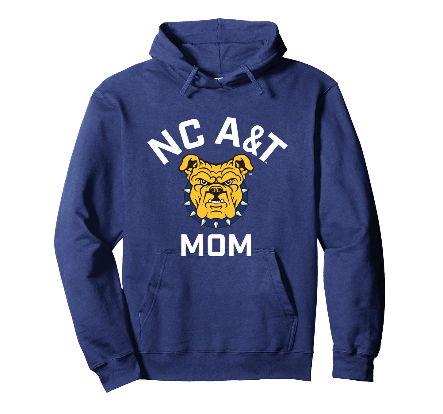 North Carolina A&T State University Aggies Arched Mom Long Sleeve T-Shirt
