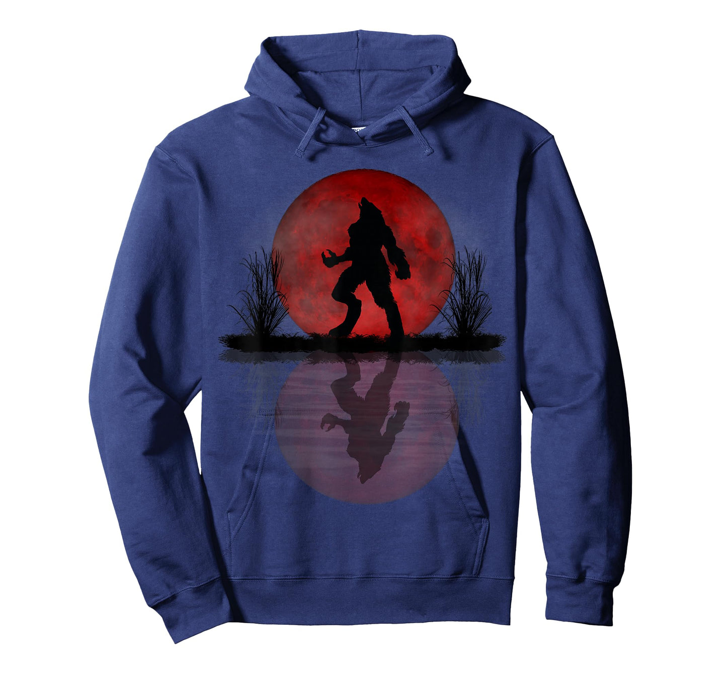 Werewolf Under A Full Blood Moon Howling Tee T-Shirt