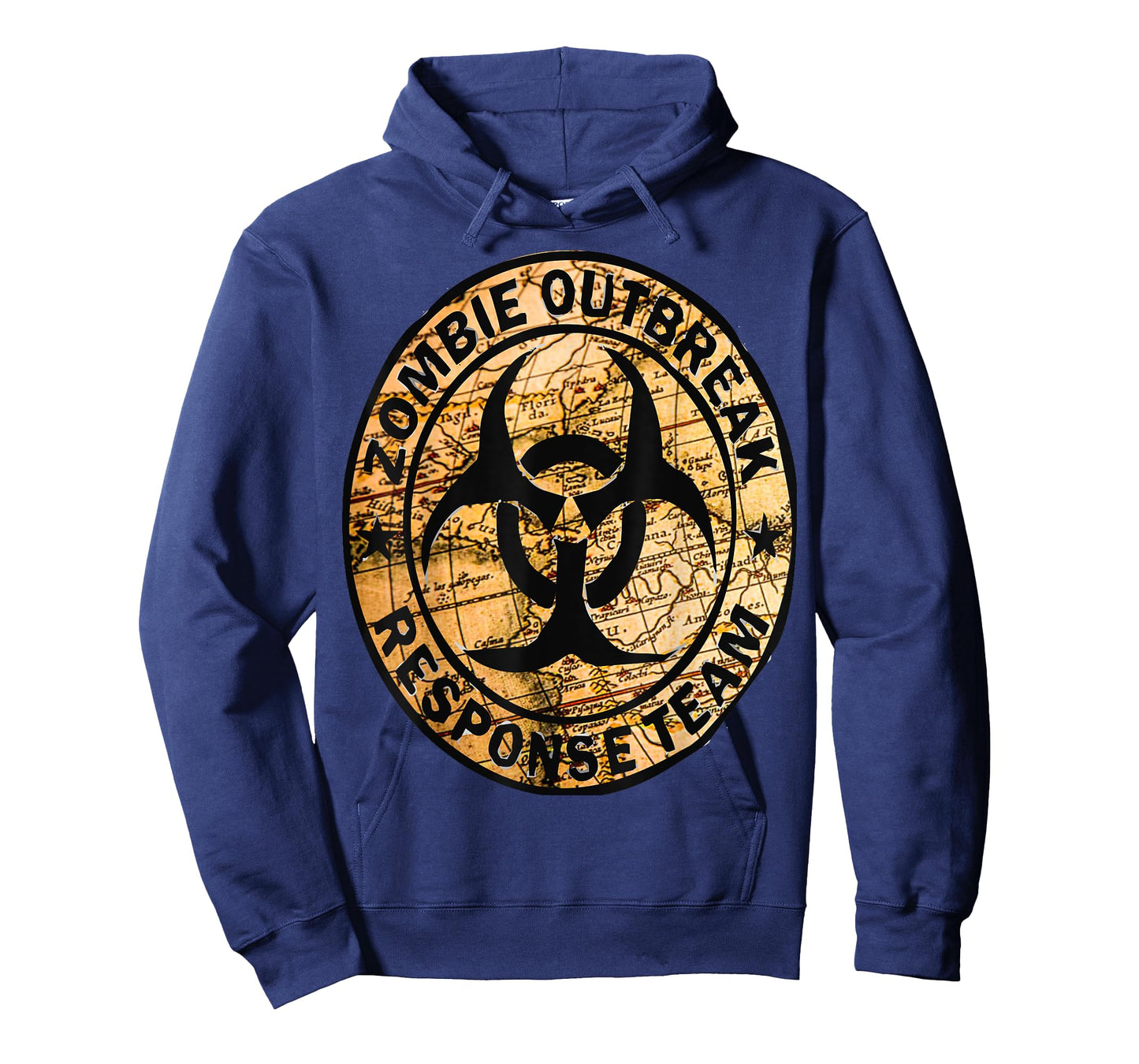 Funny Halloween Apocalypse Outbreak Zombie Response Team T-Shirt