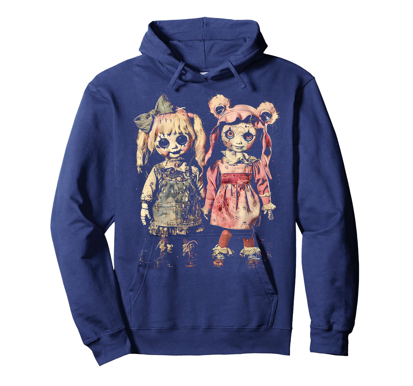 Creepy Doll Haunted Toy Horror Pastel Goth Alt Scary Dolls T-Shirt