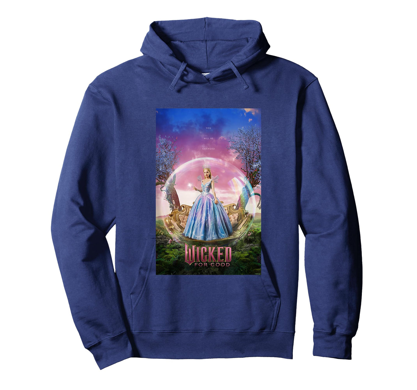 Wicked: for Good Glinda Bubble Poster T-Shirt