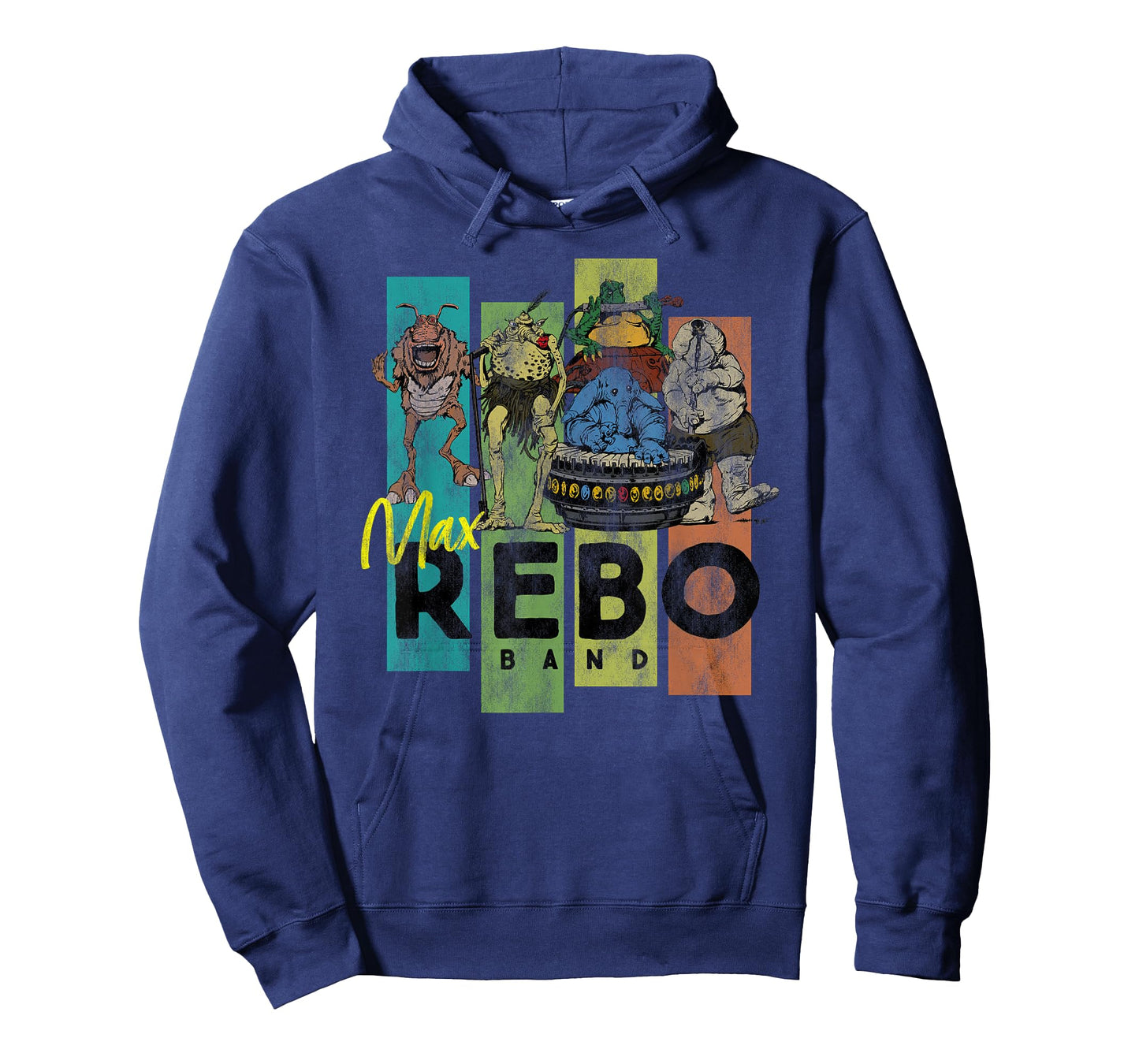 Star Wars Aliens Max Rebo Band Vintage Concert T-Shirt