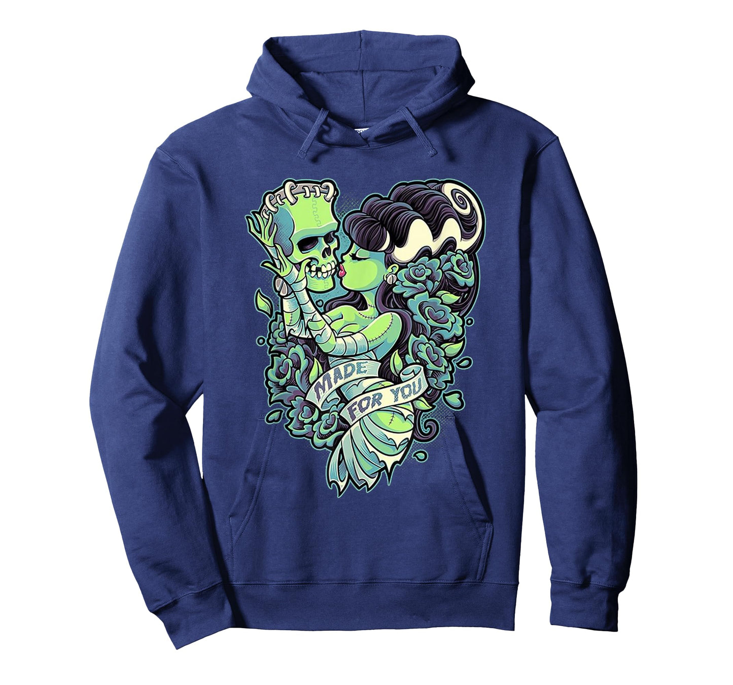 Frankenstein and Bride Made for You T-Shirt Small