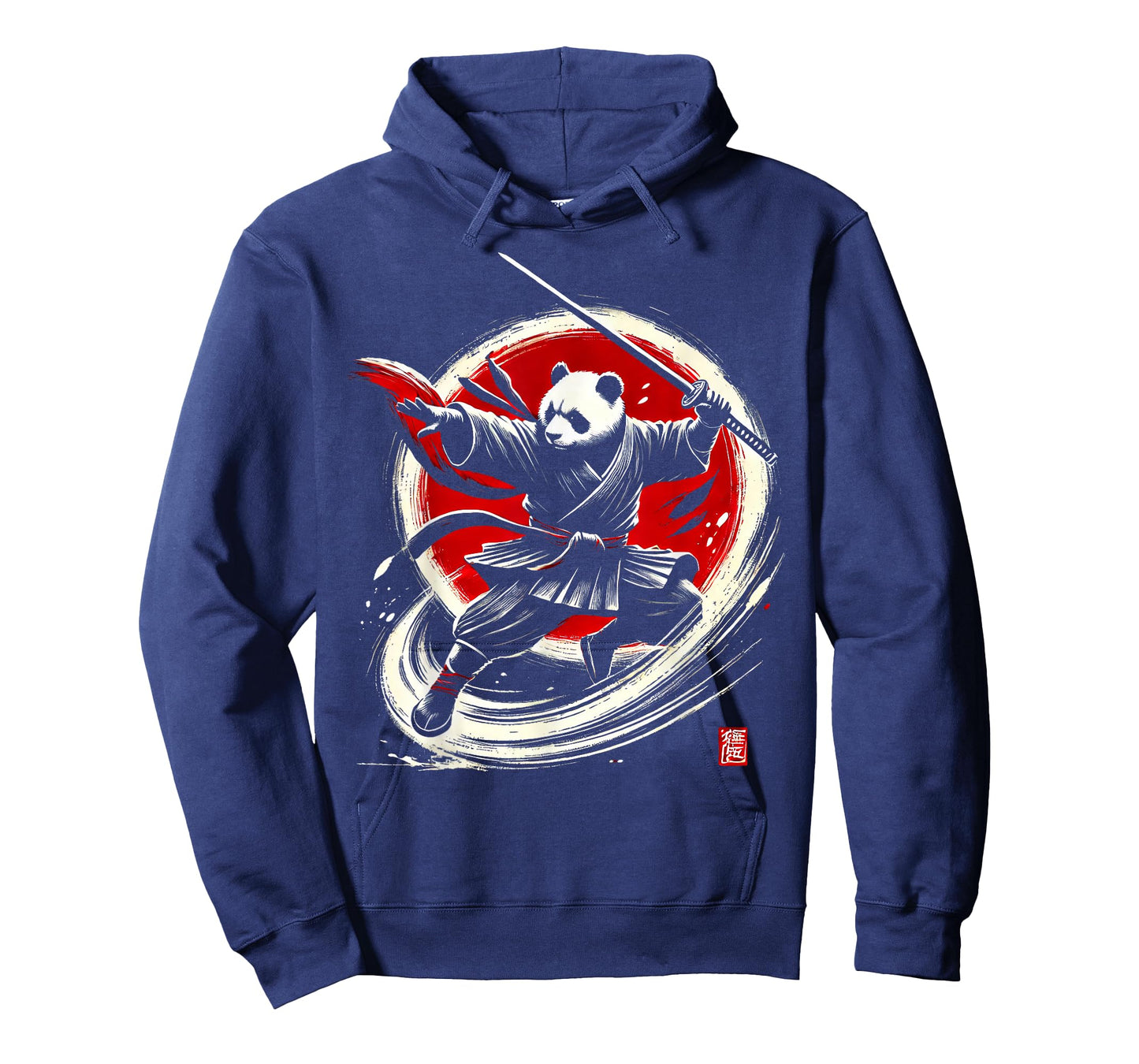 Panda Japanese Ninja Samurai Warrior Japan Men Women Kids T-Shirt