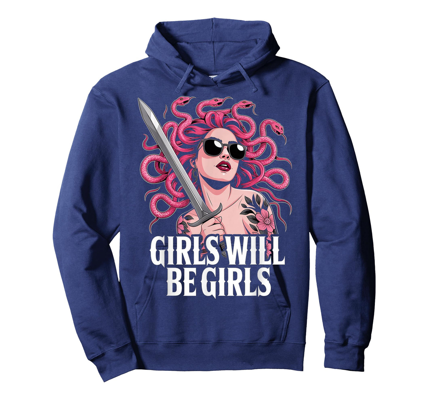 Girls Medusa Greek Mythology Goddess Female Medusa T-Shirt