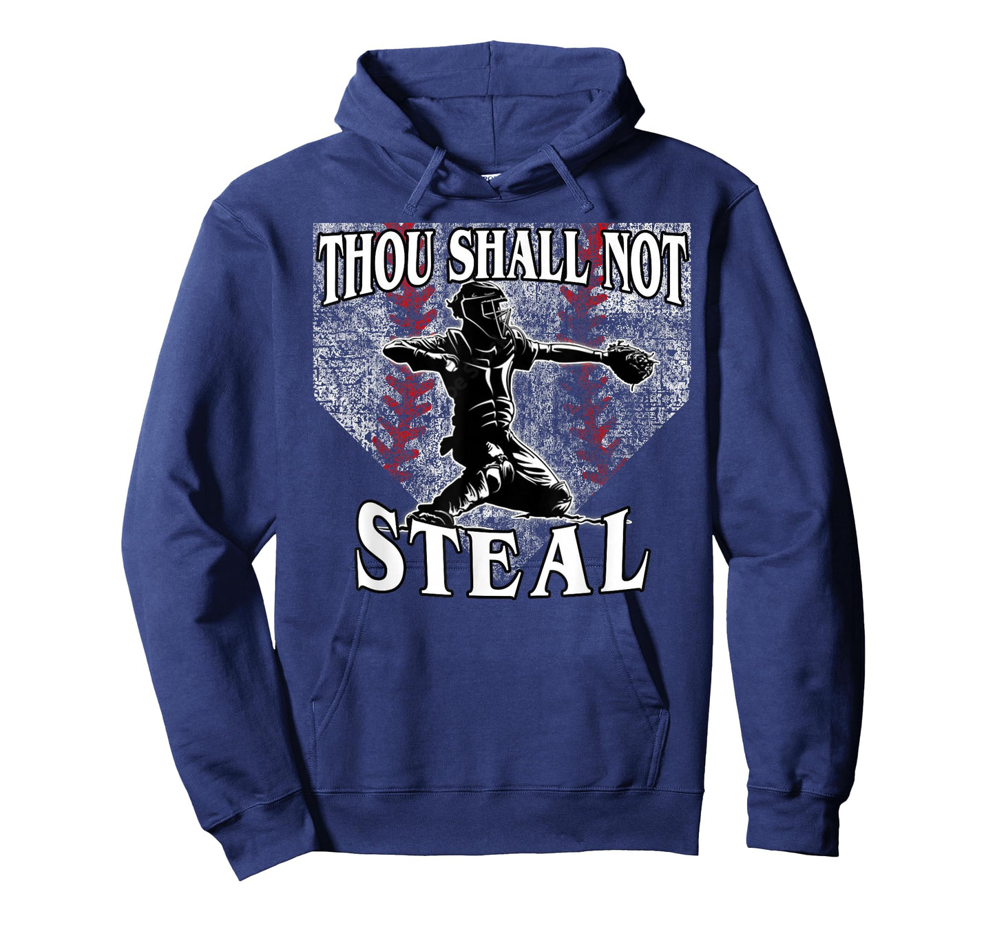 Catcher Saying Thou Shall Not Steal Baseball T-Shirt