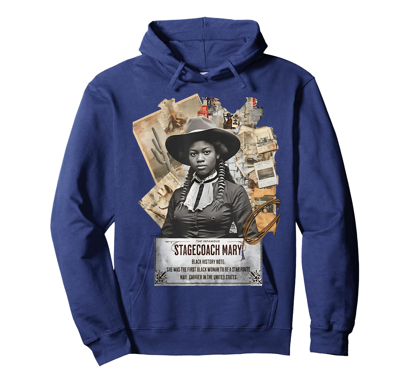 Black Cowgirl Western Rodeo Black History Texas Women T-Shirt