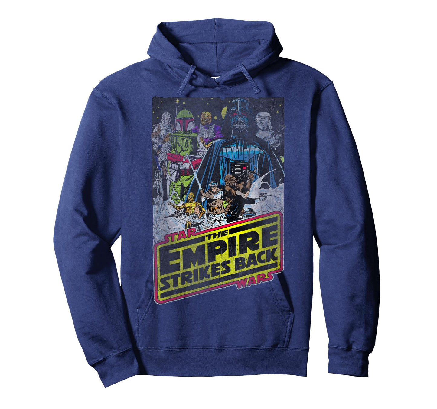 Star Wars The Empire Strikes Back Vintage Comic Logo T-Shirt