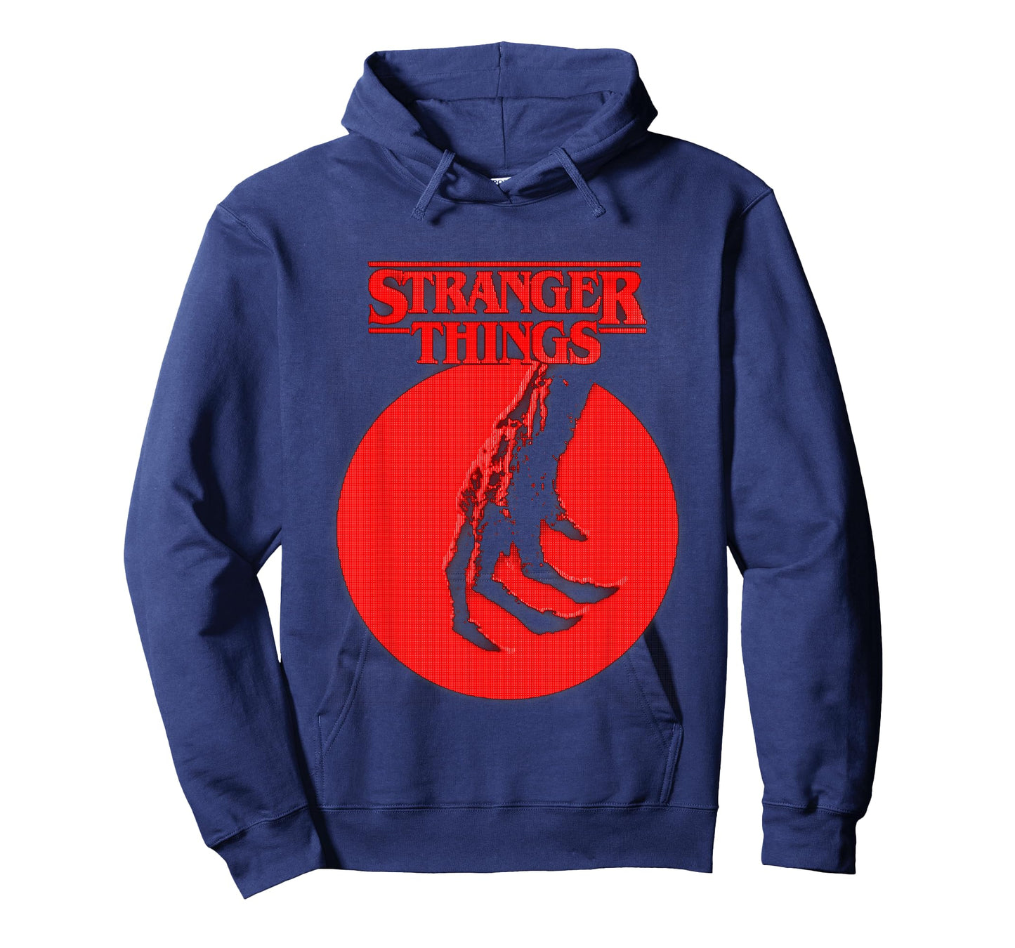 Stranger Things Season 5 Vecna Hand Pixelated Logo T-Shirt