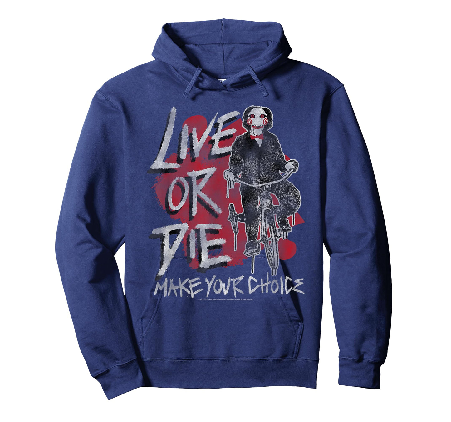 Saw Live or Die Jigsaw on Tricycle Horror Movie T-Shirt