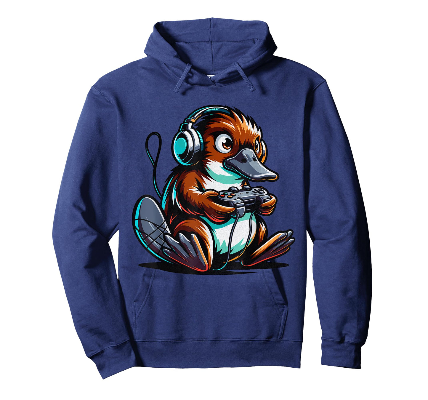 Platypus Shirt Kids Funny Platypus and Video Games Lover T-Shirt