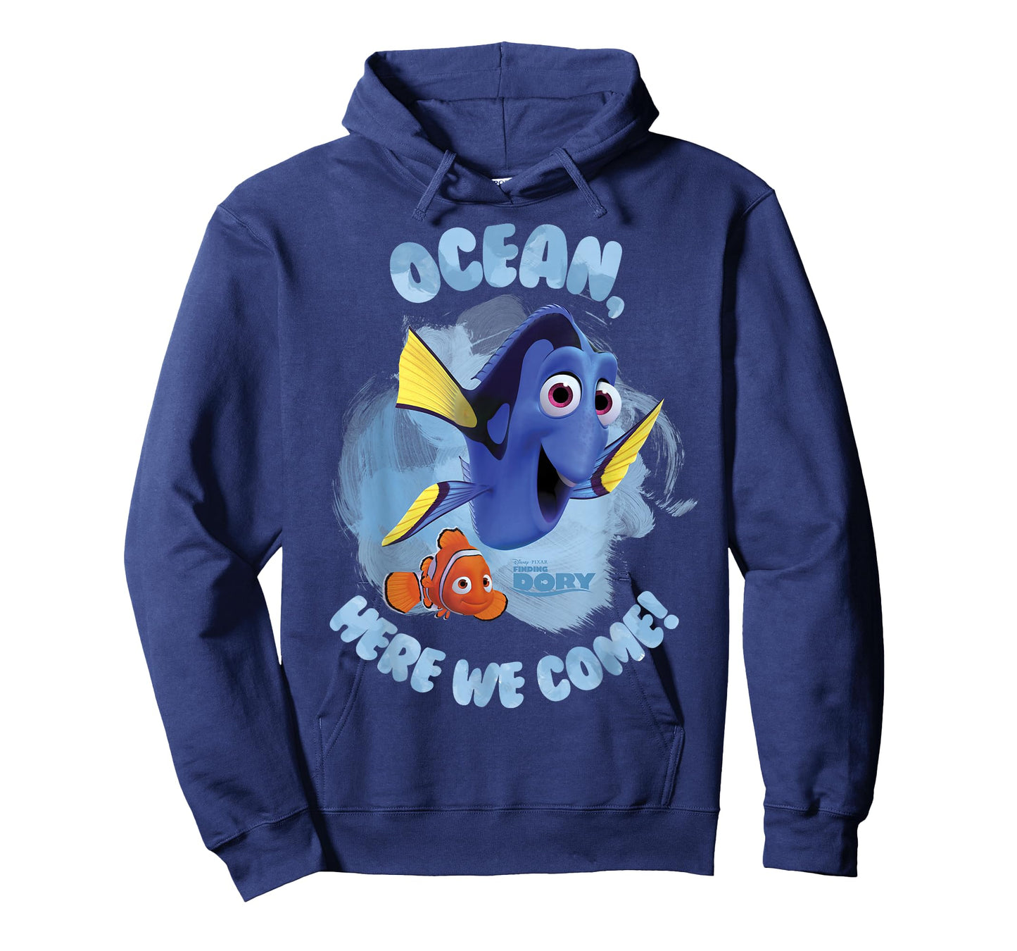 Disney Pixar Finding Dory Ocean Here We Come Watercolor T-Shirt