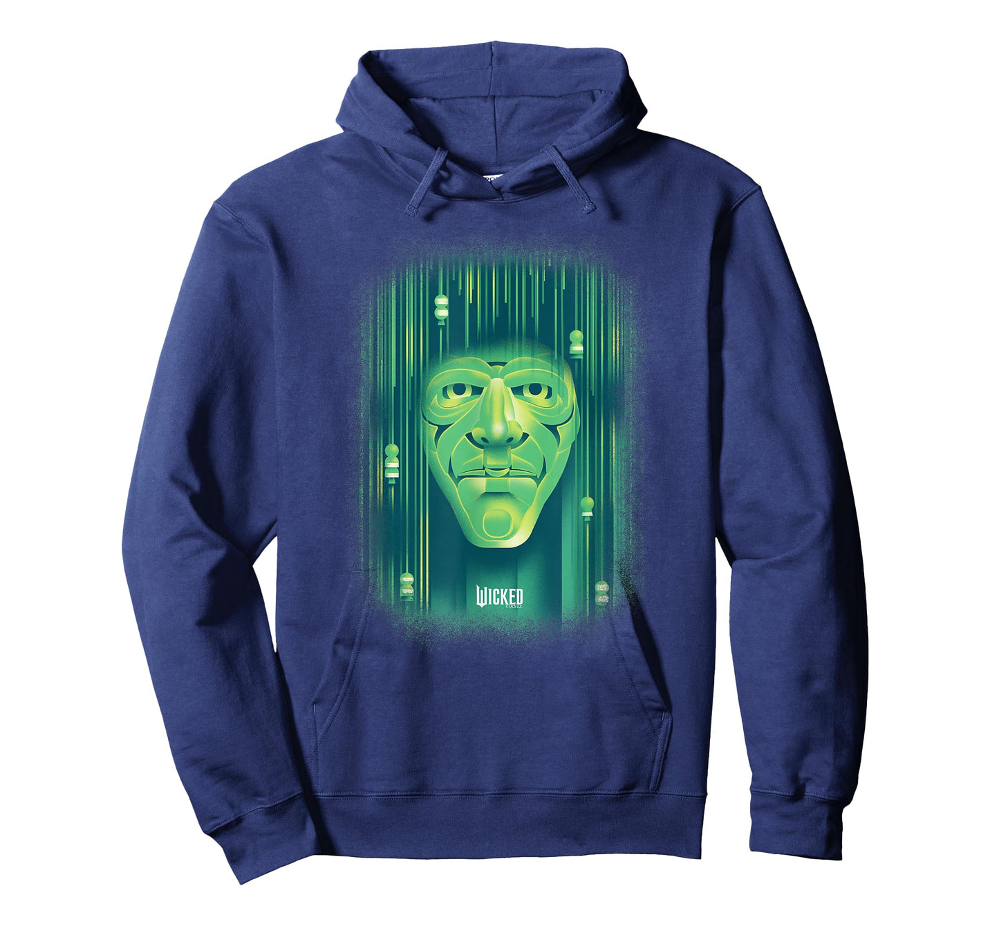 Wicked Wizard Face Emerald City T-Shirt
