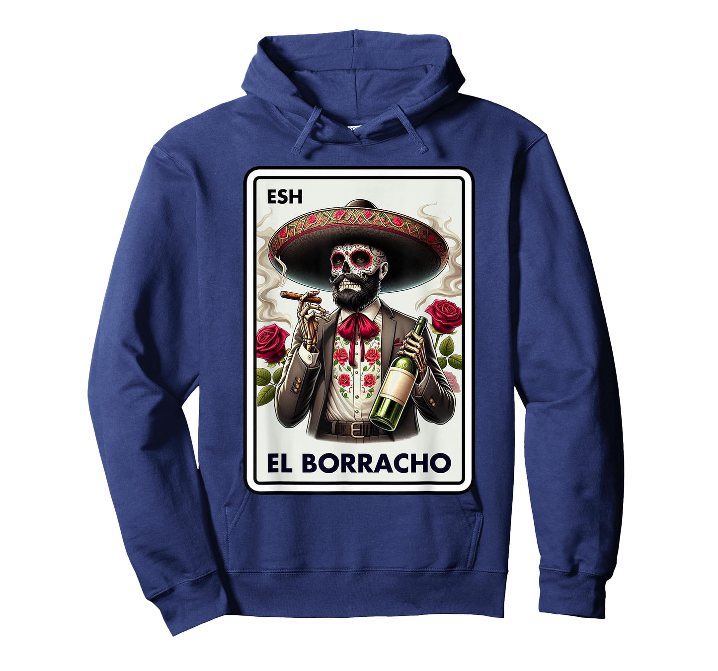Mexican Spanish Drinking El Borracho Mexican Bingo Card T-Shirt