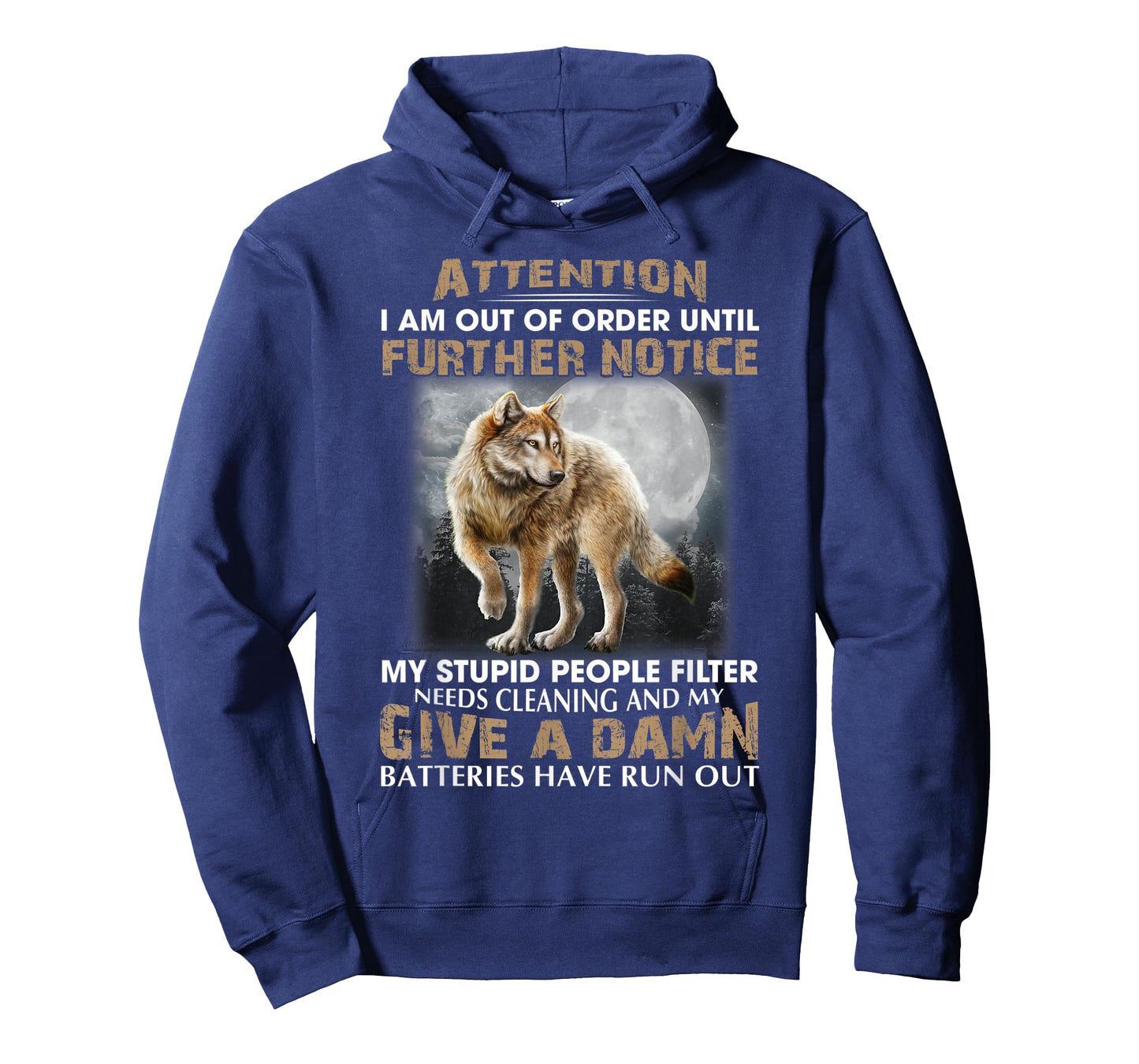 Attention I Am Out Of Order Until Further Notice T-Shirt