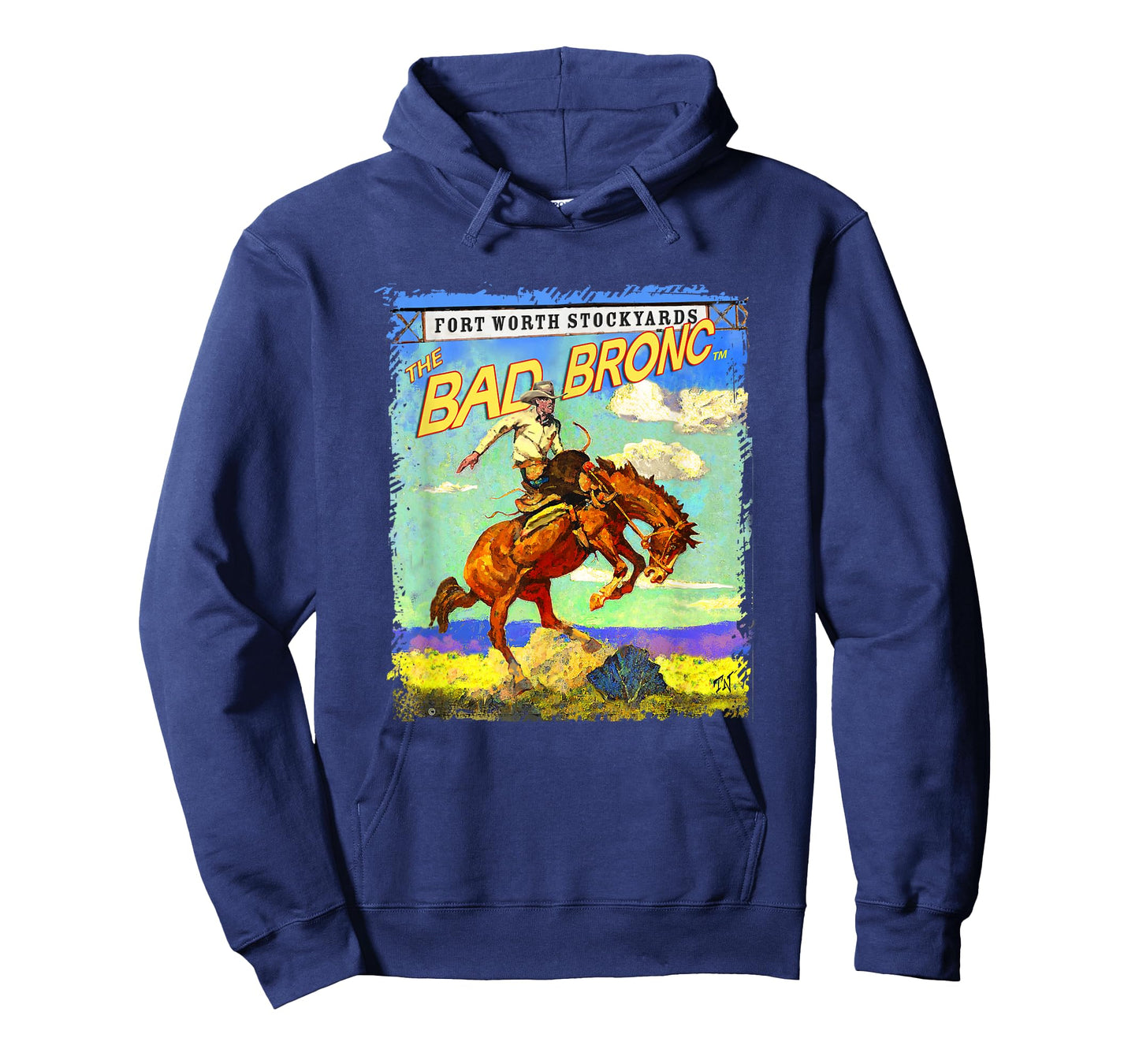 Painted Texas Sky Bronc T-Shirt