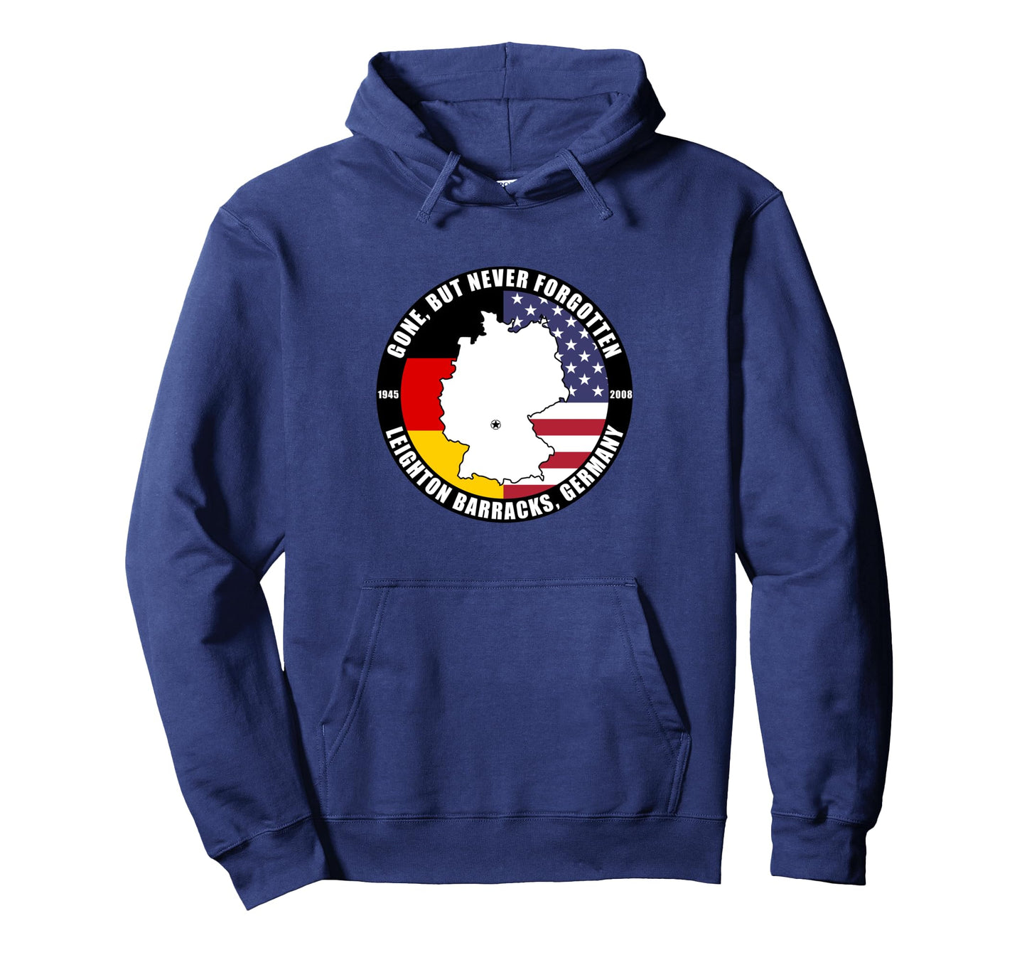 Leighton Barracks Germany Military Base Veteran Long Sleeve T-Shirt