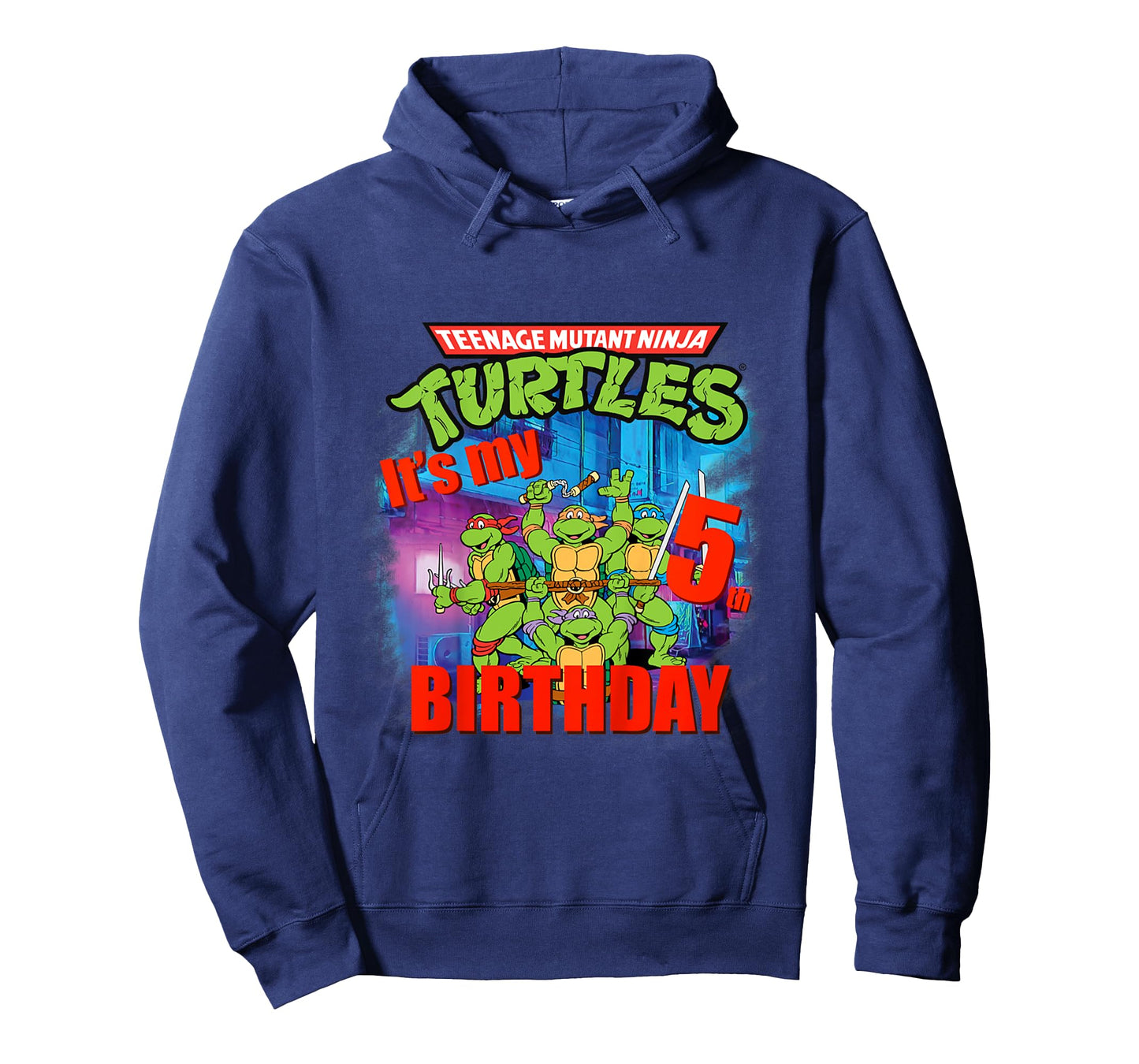 Mademark x Teenage Mutant Ninja Turtles - Original Teenage Mutant Ninja Turtles fifth Birthday 5 T-Shirt