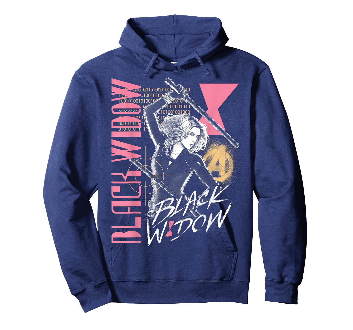 Marvel Black Widow Retro Collage T-Shirt