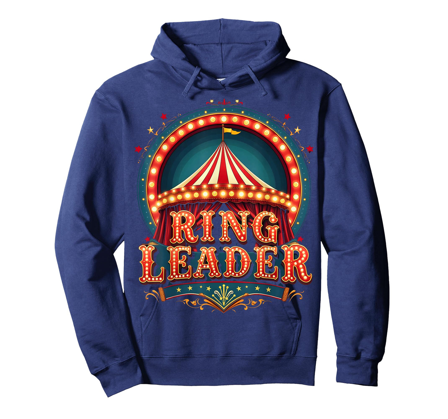Ring Leader Bold Vintage Circus Tent T-Shirt