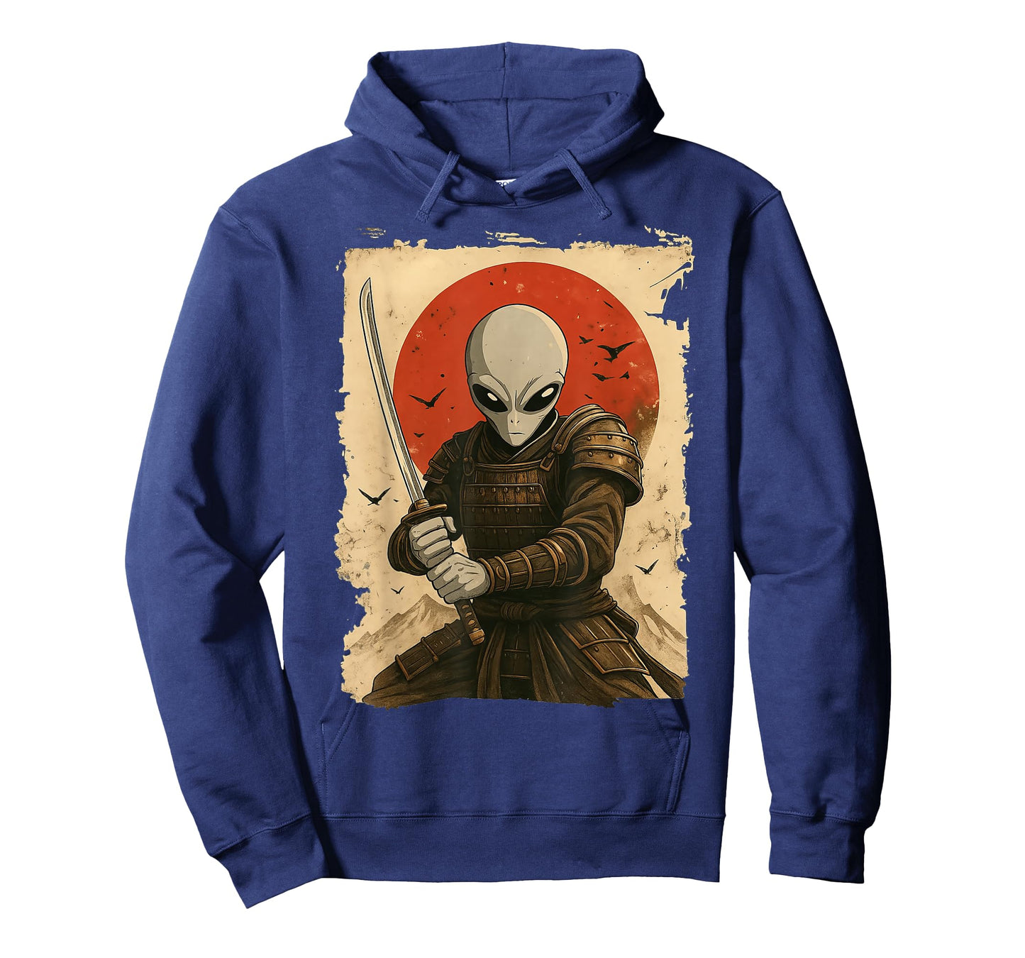 Alien Samurai Japanese Sword T-Shirt