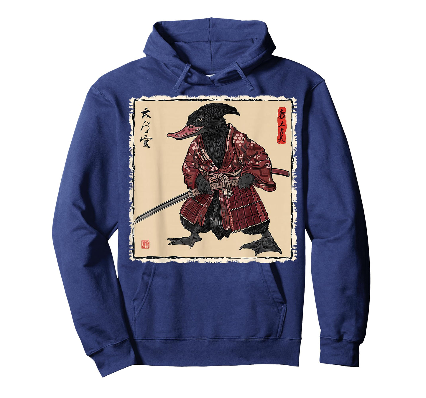 Platypus Animal Japanese Art Samurai Ukiyo-e T-Shirt