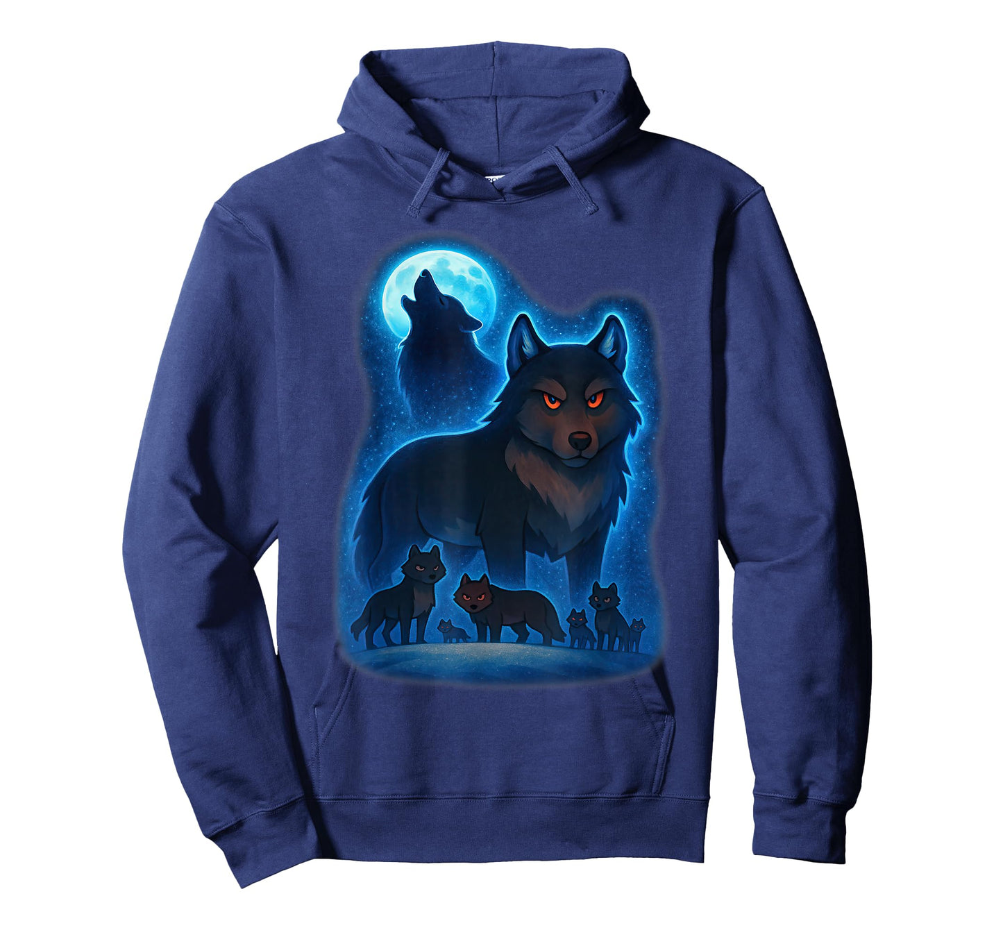 Hunter’s Wolf Owl House Wolves Howling at The Moon T-Shirt