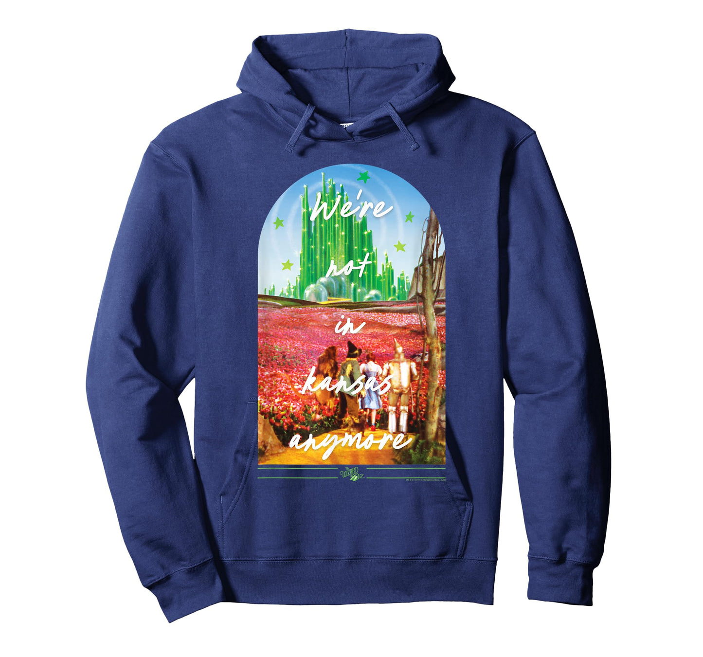 Wizard of Oz We're Not In Kansas Anymore Emerald City Movie T-Shirt